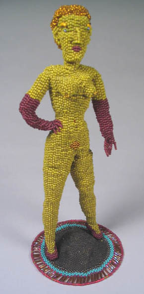 Teresa Sullivan beaded sculpture