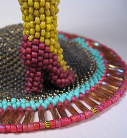 Teresa Sullivan beaded sculpture