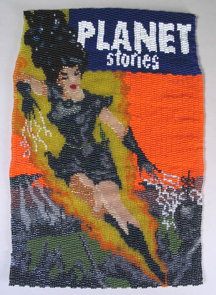 Teresa Sullivan beaded tapestry