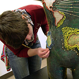 Collaborative sculpture workshops